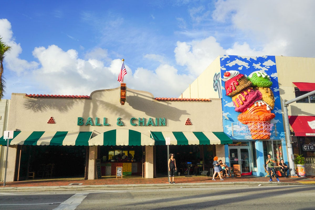 Ball and Chain in Little Havana, Miami