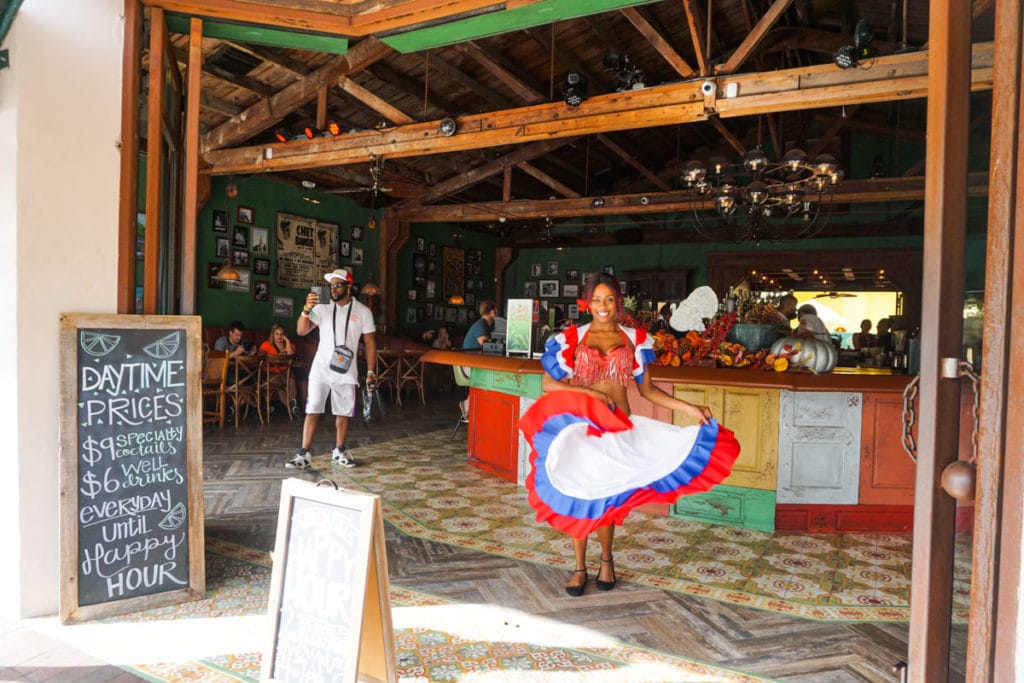Cuban dancer at Ball and Chain, Little Havana, Miami