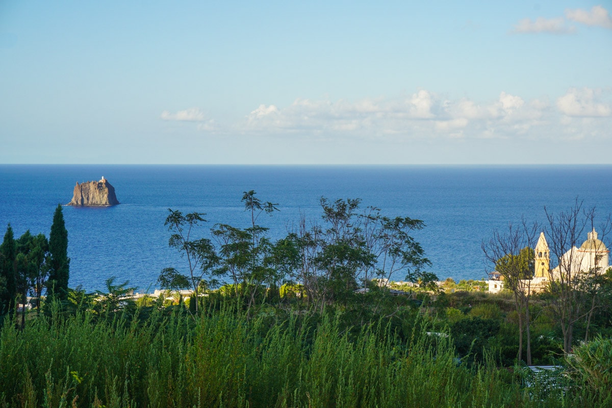 Views from Stromboli Volcano