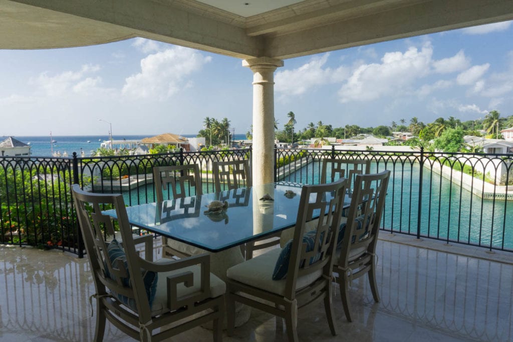 Terrace views at Port Ferdinand, Barbados