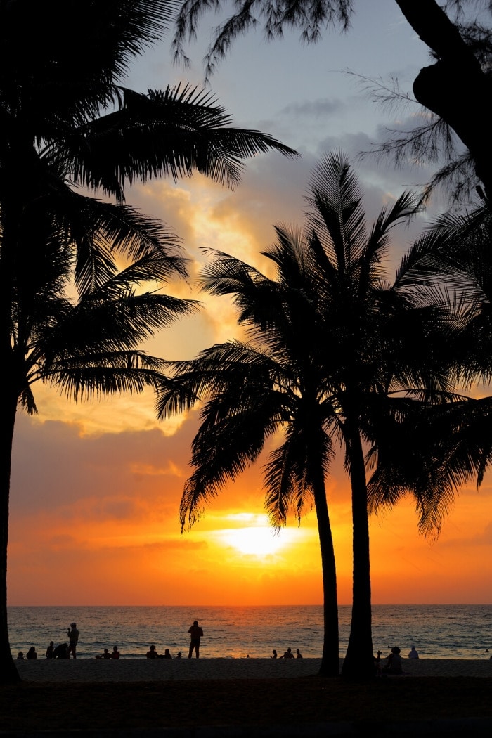 Sunset in Barbados, Caribbean
