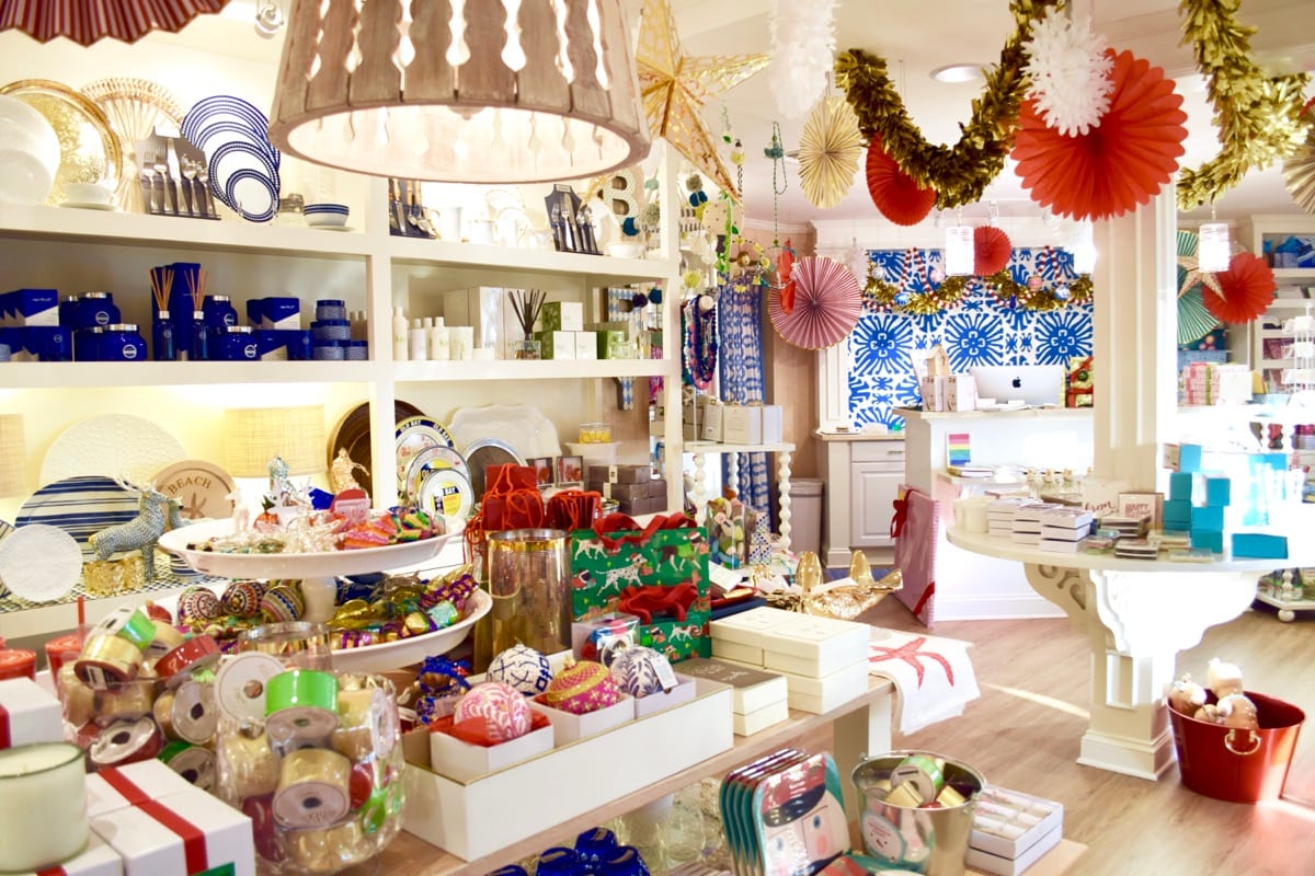 Colourful boutiques in Stuart, Florida