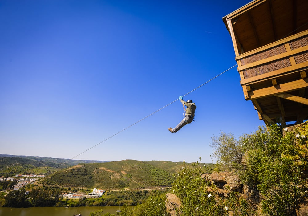 LimiteZero Spain - Portugal Zip-line (Photo courtesy of LimiteZero)