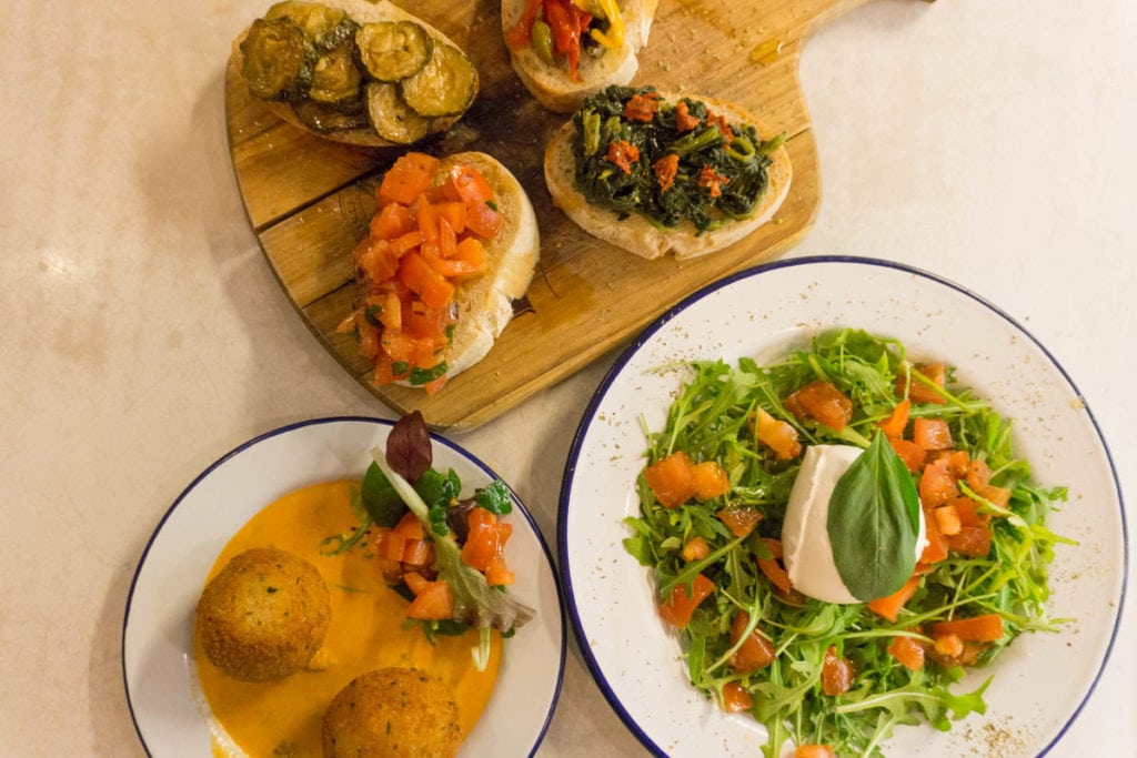 Delicious Italian street food at Rustico Restaurant, Hastings