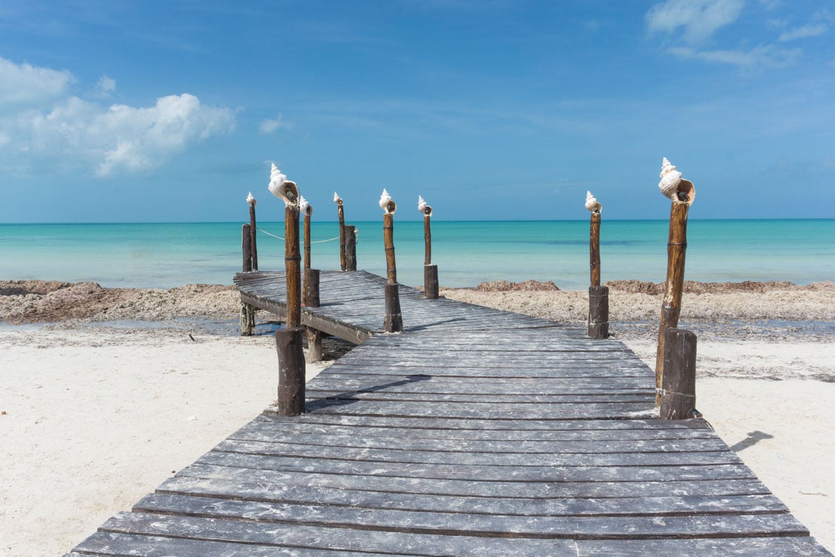 Paradise views in Holbox, Mexico