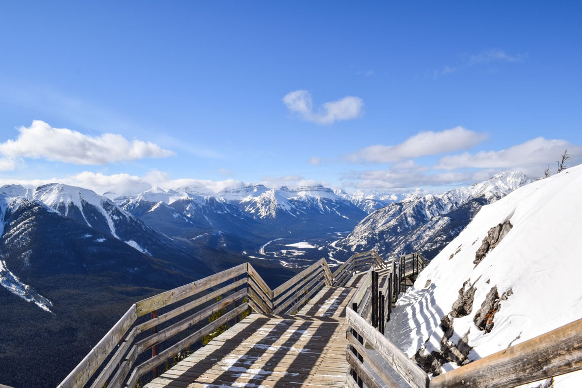 Views from the Banff Gondola, Alberta