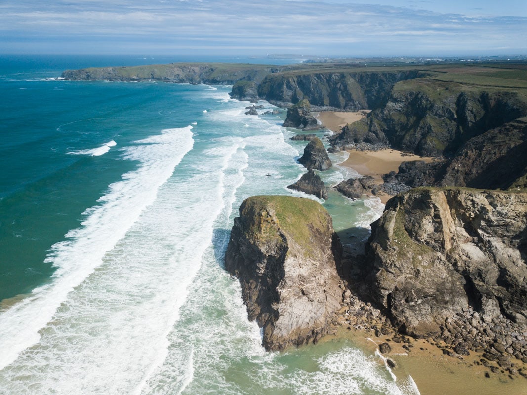 Bedruthan Steps, Cornwall