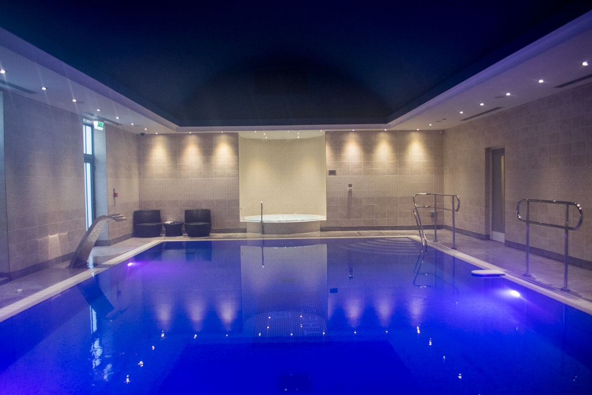 The spa at Fistral Beach Hotel, Newquay