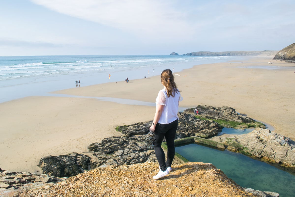 Perranporth Beach, Cornwall