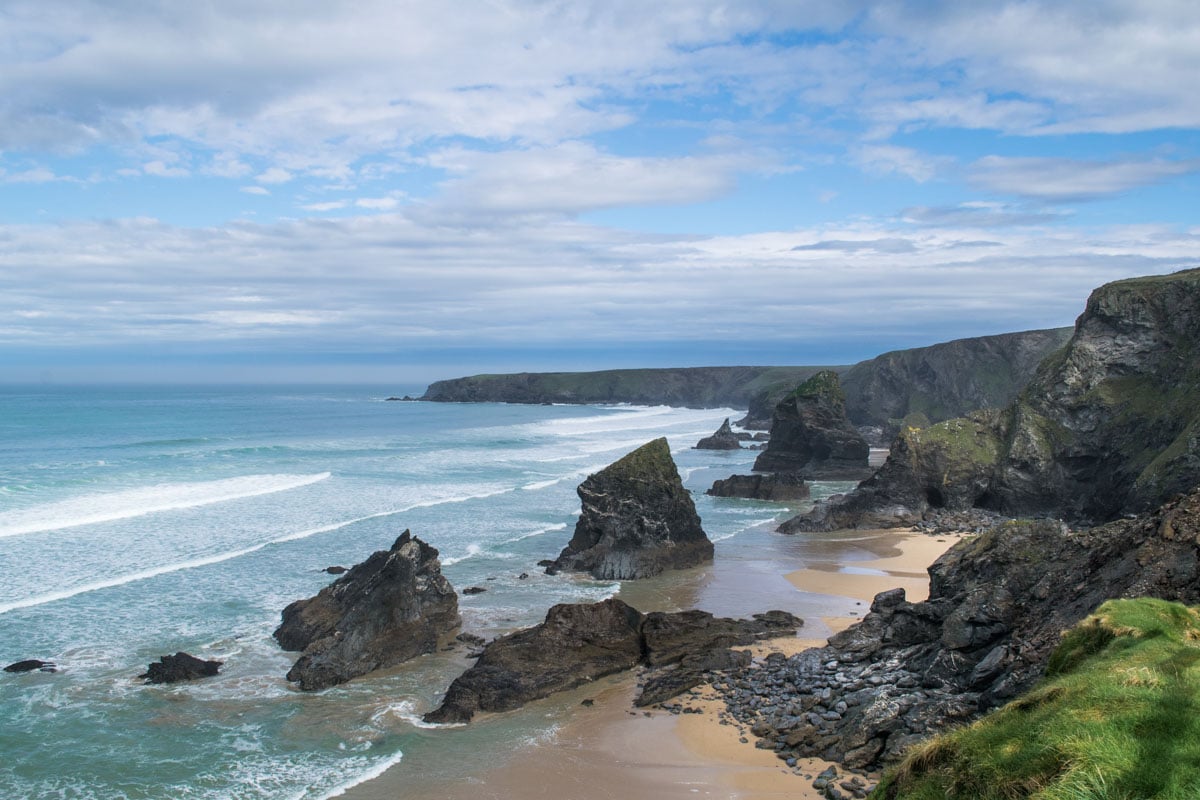 Bedruthan Steps, Cornwall