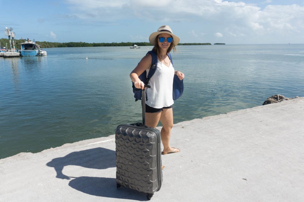 Arriving on Isla Holbox, Mexico