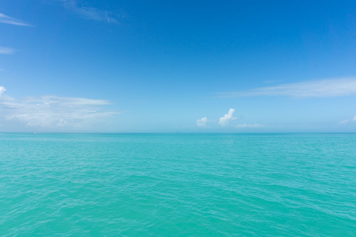 All the blues and turquoises in Holbox