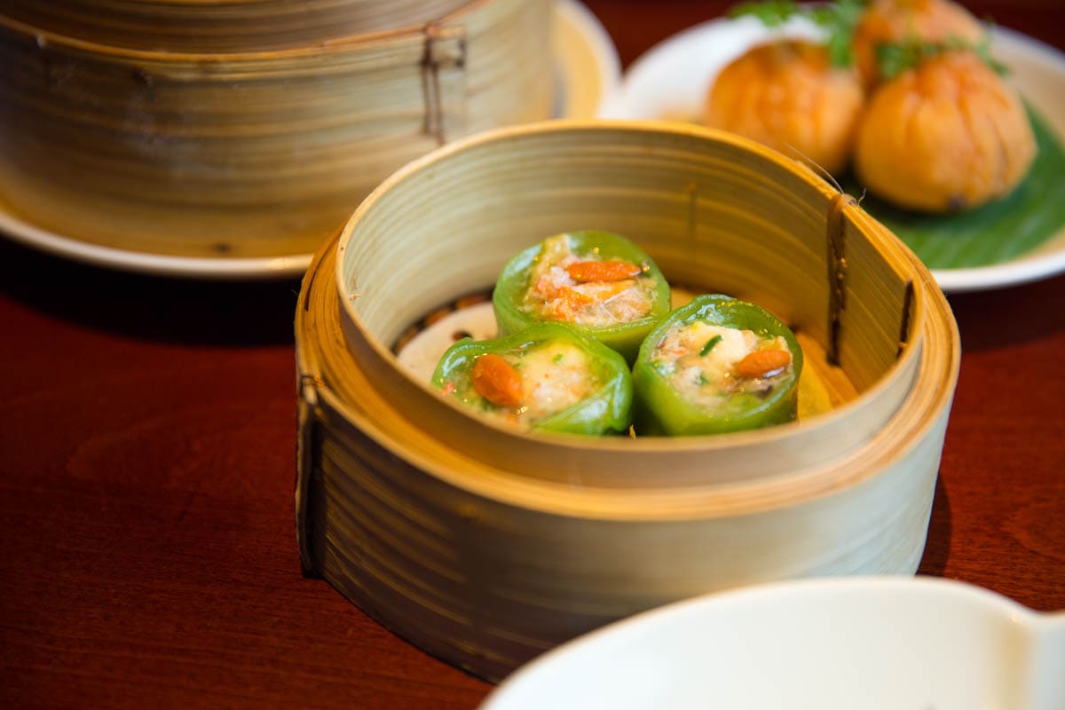 Dim sum at Shikumen, Shepherd's Bush, London