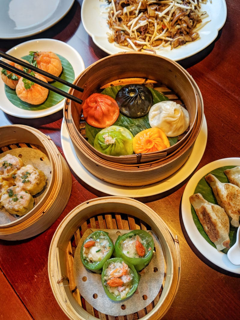 Dim sum at Shikumen, Shepherd's Bush, London