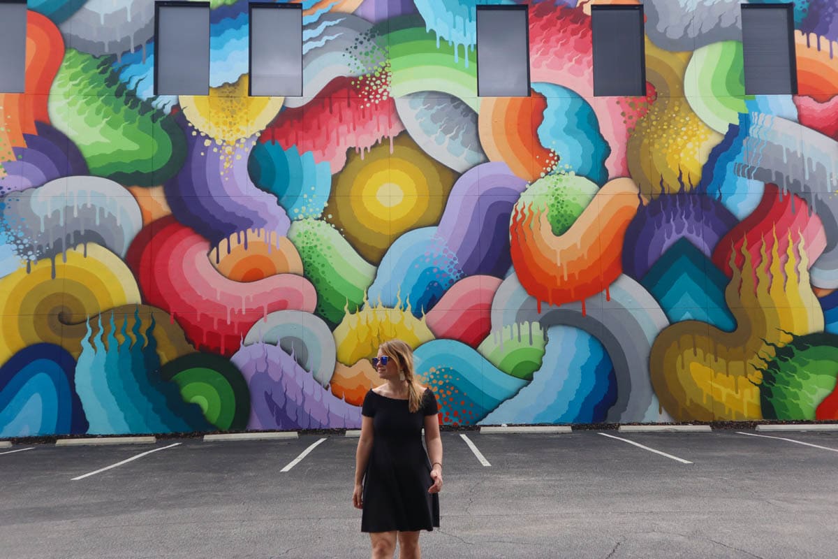 Exploring St Petersburg's street art scene, Florida