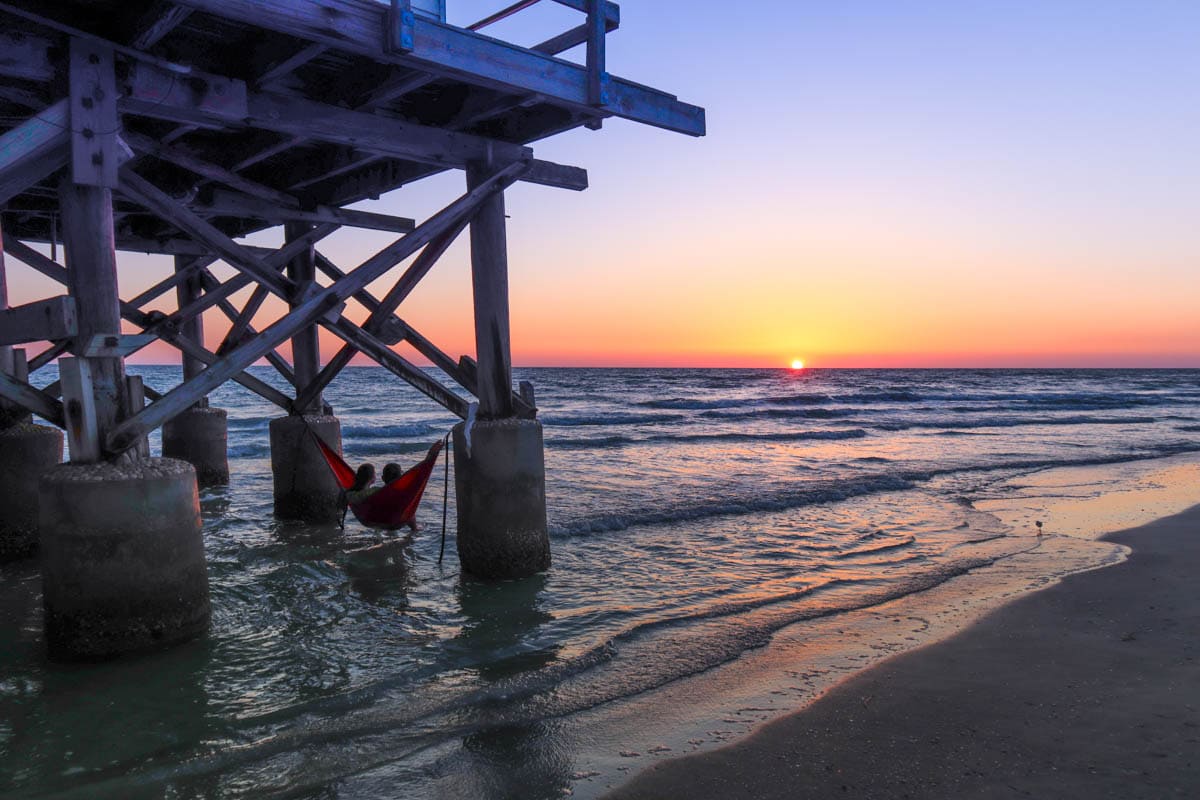 Sunset at Redington Shores, Florida