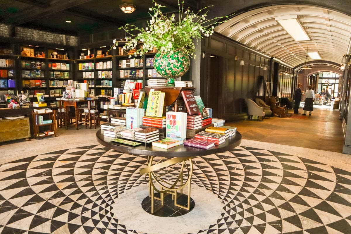 The bookstore in Oxford Exchange, Tampa