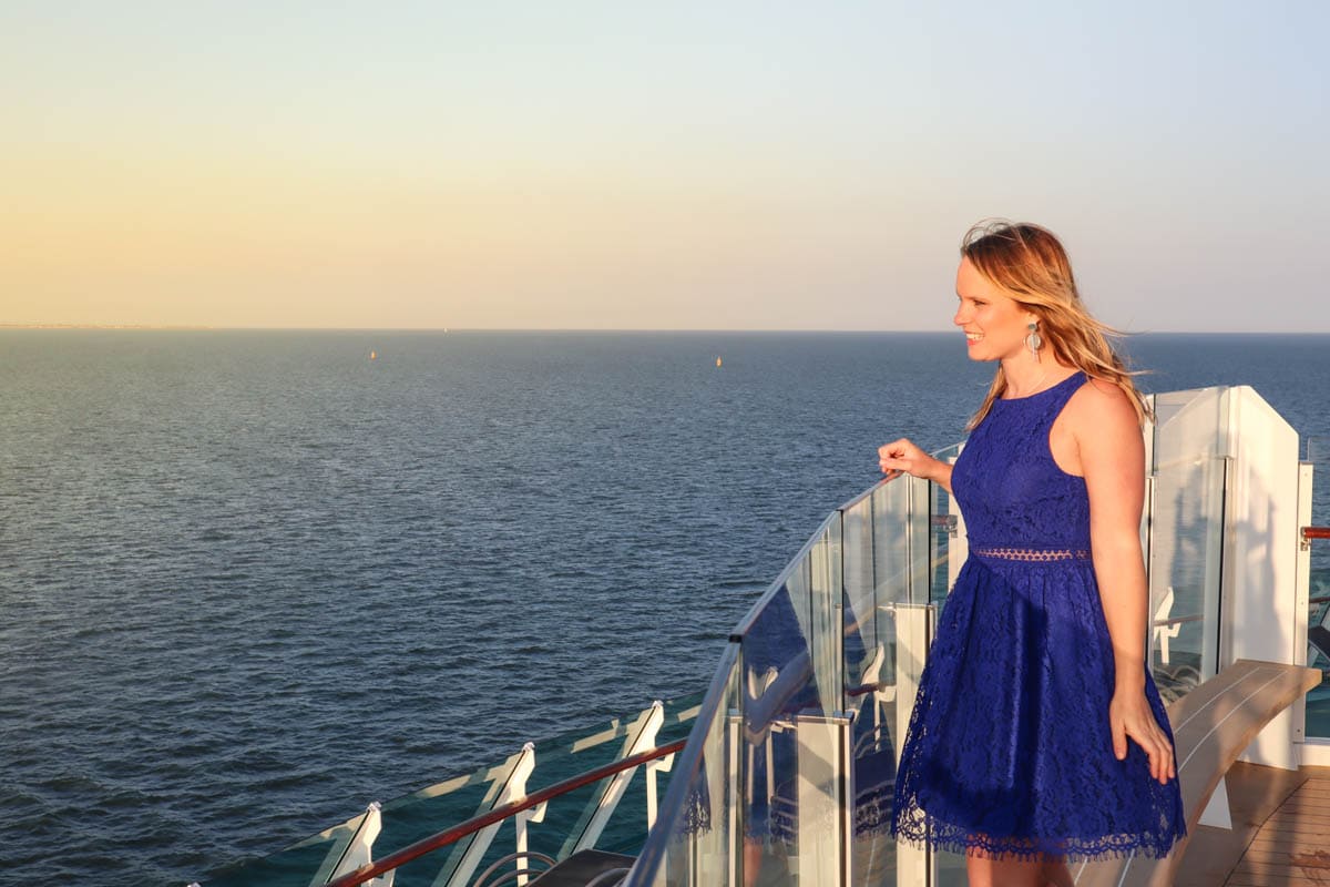 Dressed up for 'formal night', Royal Caribbean Independence Of The Seas