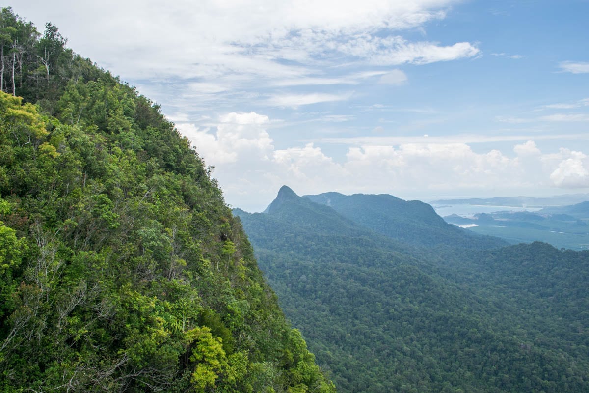 Mountain views in Langkawi, Malaysia
