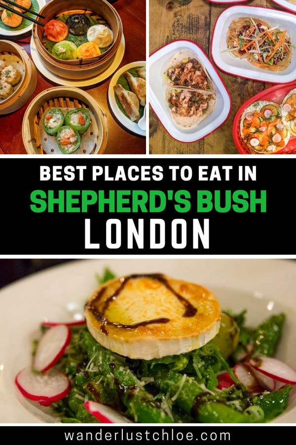 Best Places To Eat In Shepherd's Bush, London