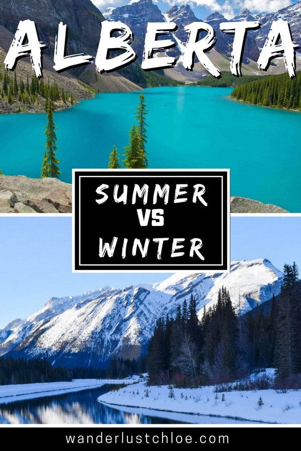 Alberta Summer Vs Winter