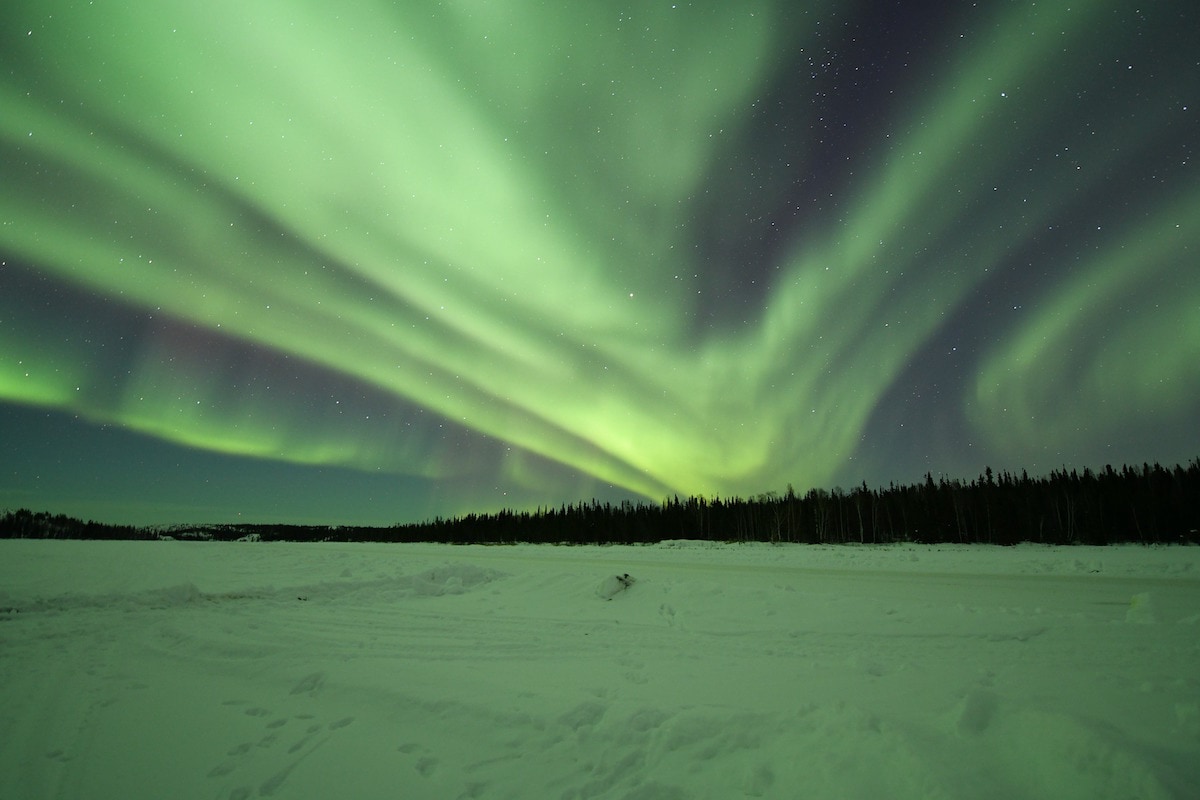 Northern lights in Canada