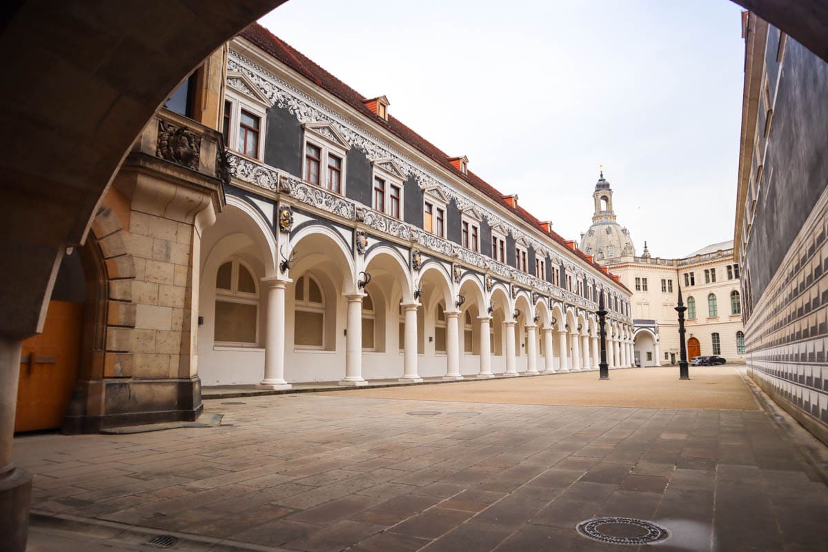 Part of the Palace in Dresden