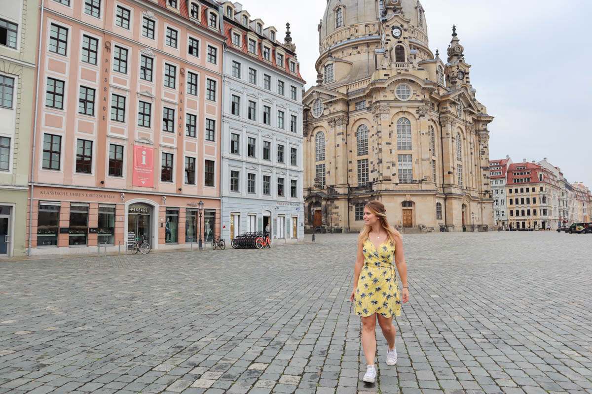 Exploring Neumarkt in Dresden