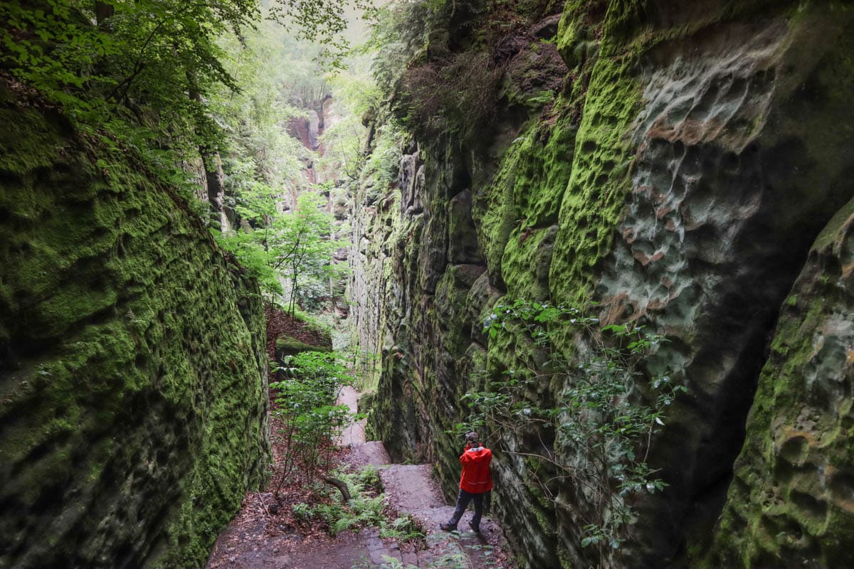 Hiking in Saxon Switzerland, Germany