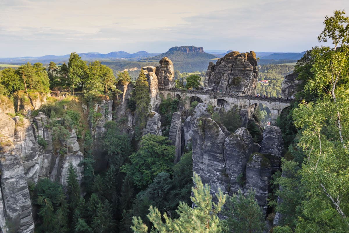 Bastei Bridge, Saxon Switzerland, Germany