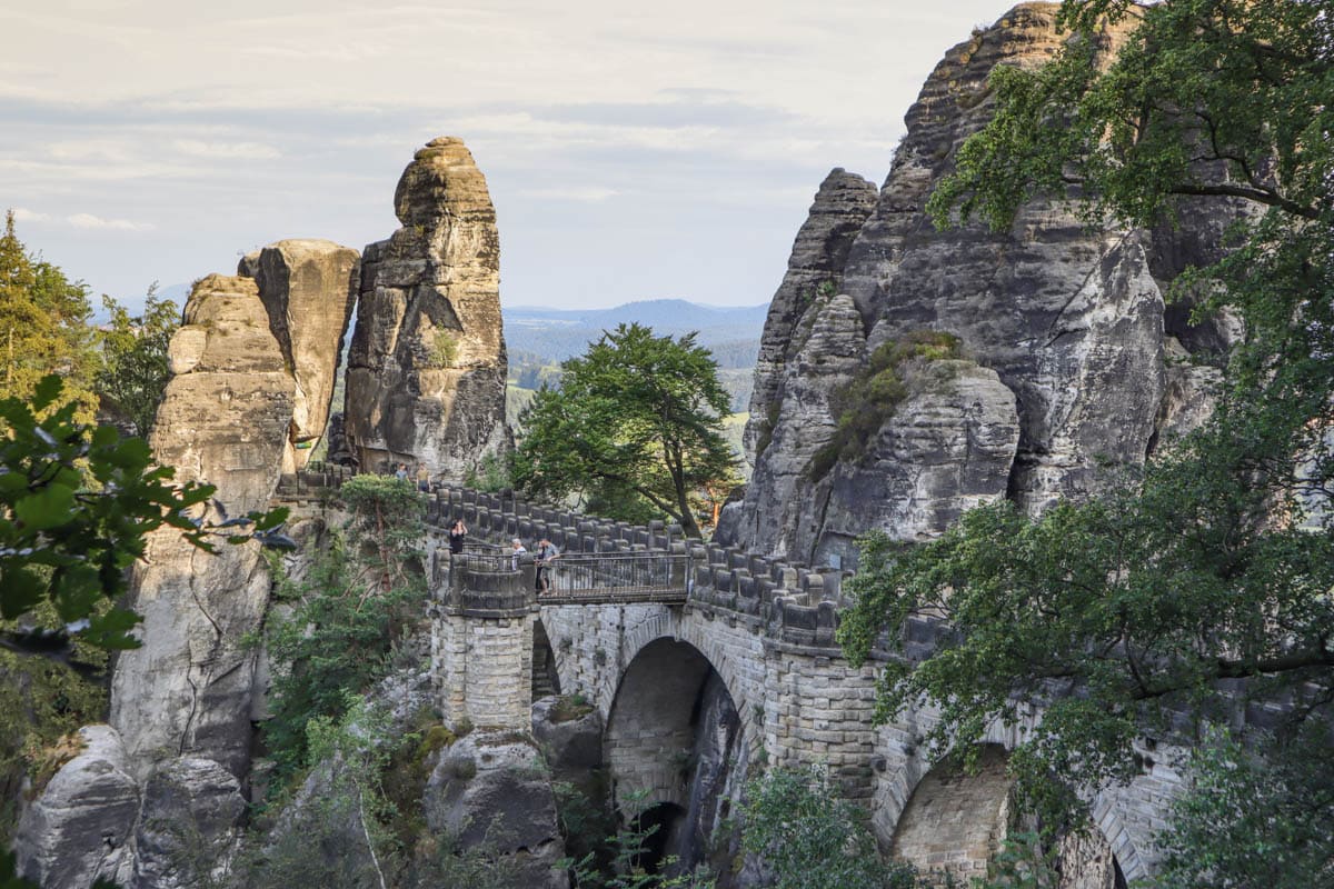 Bastei Bridge, Saxon Switzerland, Germany