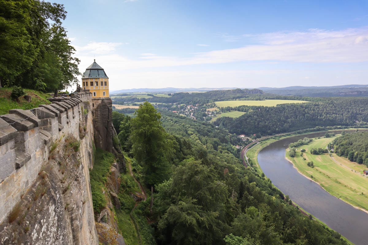 Königstein Fortress, Saxon Switzerland