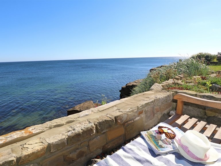 View from Anchor Cottage, Cresswell, Northumberland