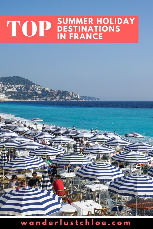 Top Summer Holiday Destinations In France