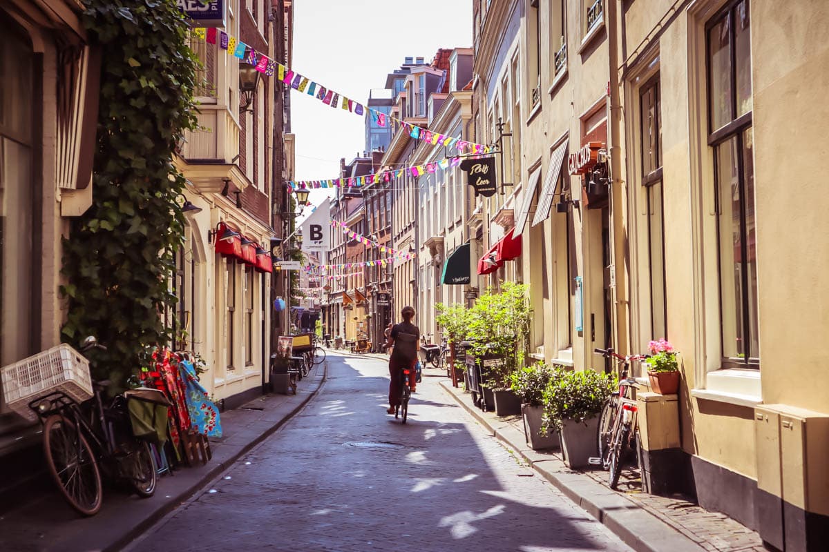 Pretty streets in The Hague