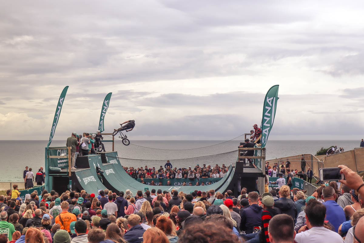 BMX competition, Boardmasters 2018