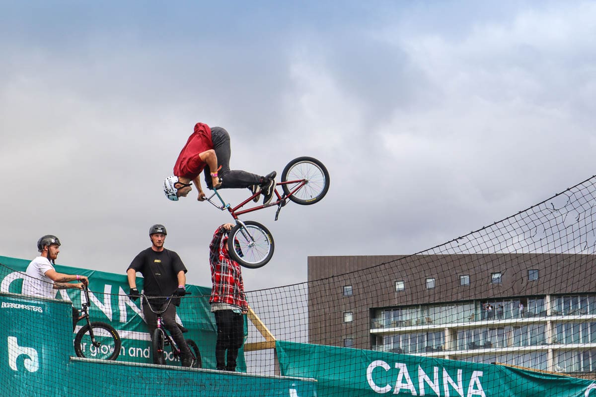 BMX competition, Boardmasters 2018