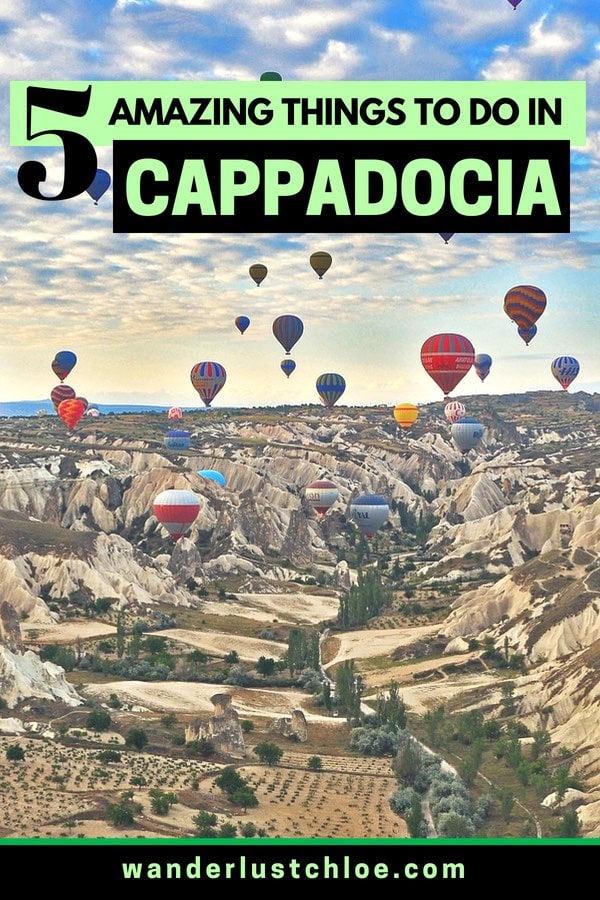 5 Amazing Things To Do In Cappadocia