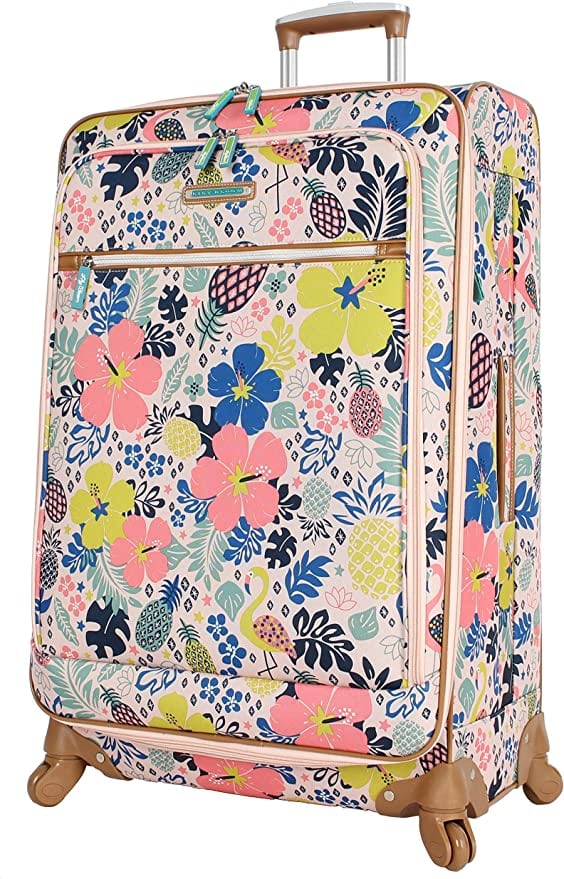 Lily Bloom floral suitcase