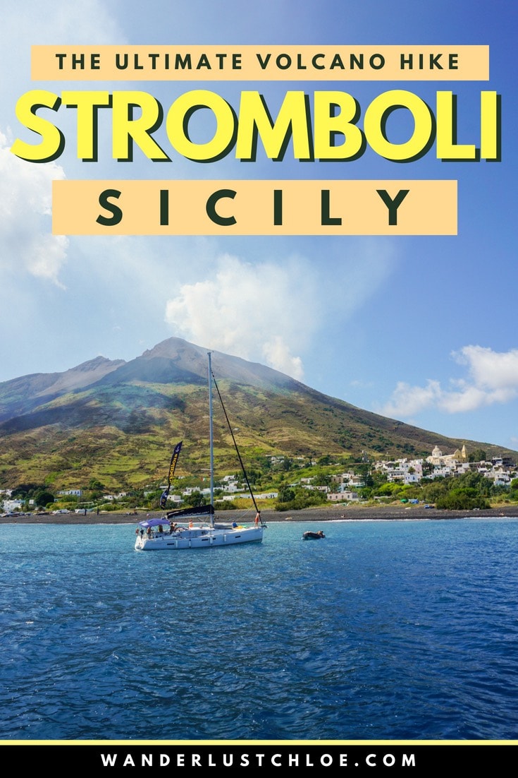 Hiking Stromboli Volcano, Aeolian Islands, Sicily