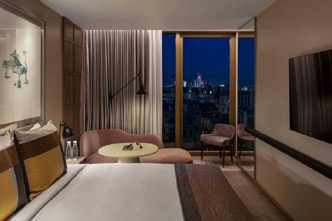 Amazing views from the bedrooms at The Londoner 