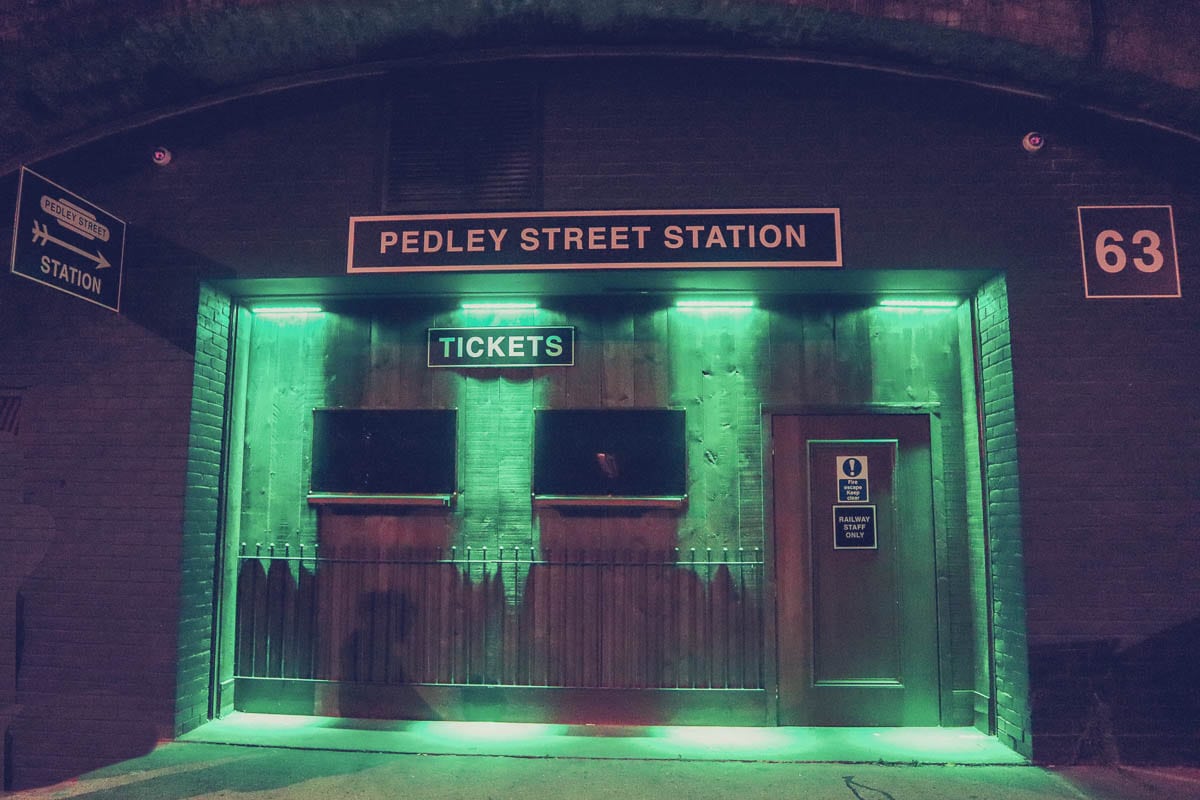 Pedley Street Station, The Murder Express, London