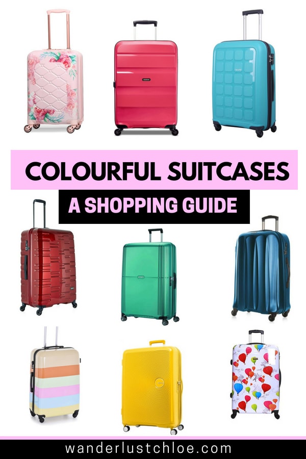 Colourful Suitcases - A Shopping Guide