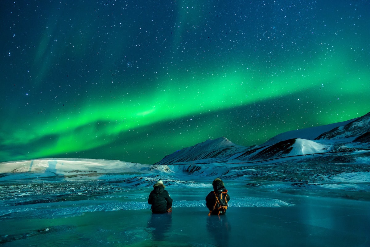 Northern lights in Alaska