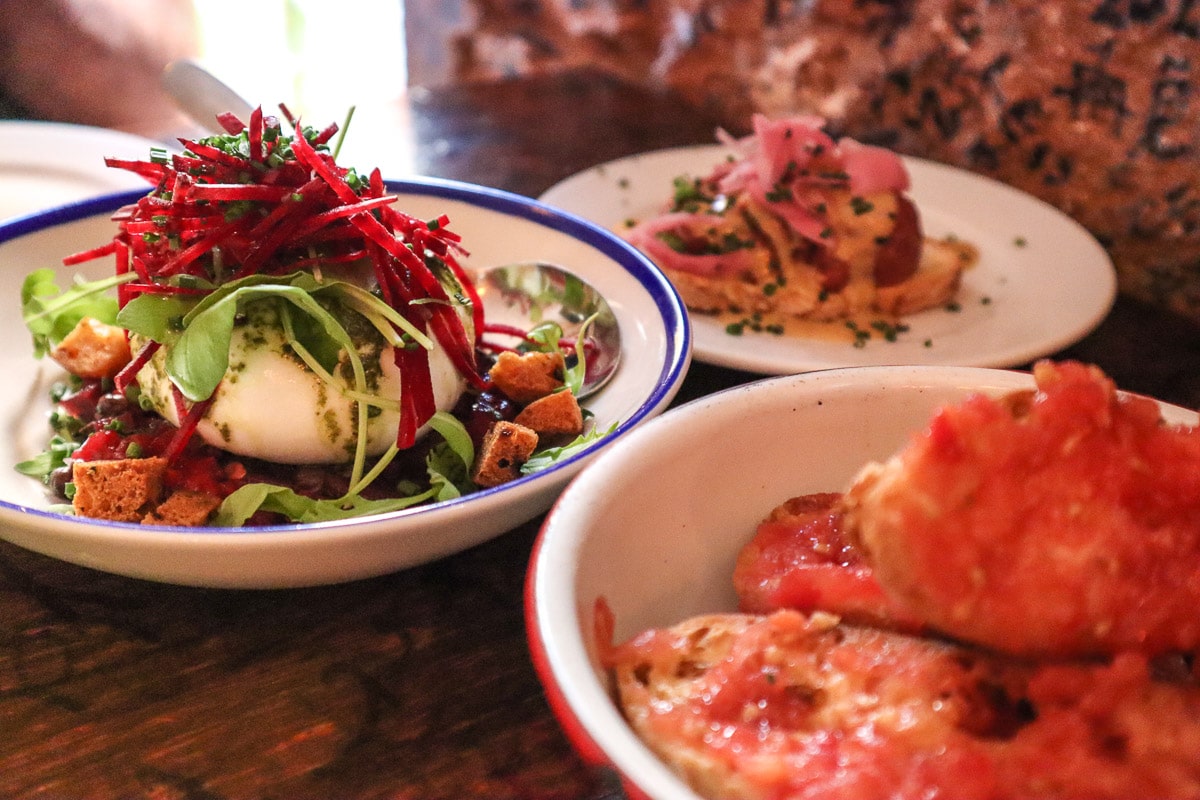 Tapas at La Pepita, Barcelona