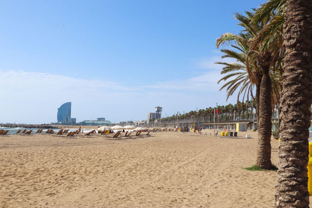 visit llanes spain Barceloneta Beach