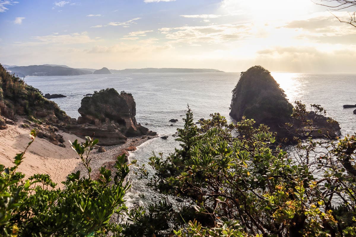 Sunrise In Izu Peninsula, Japan