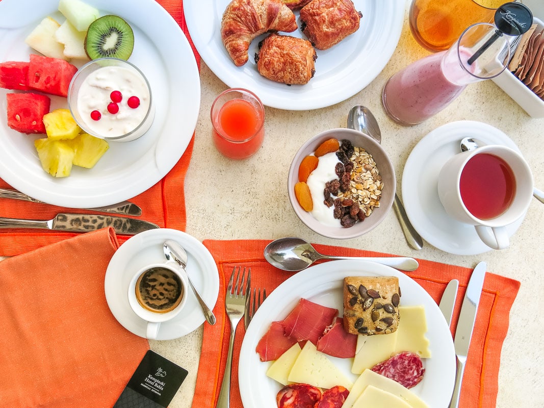 Breakfast at Kempinski Hotel Bahia, Spain