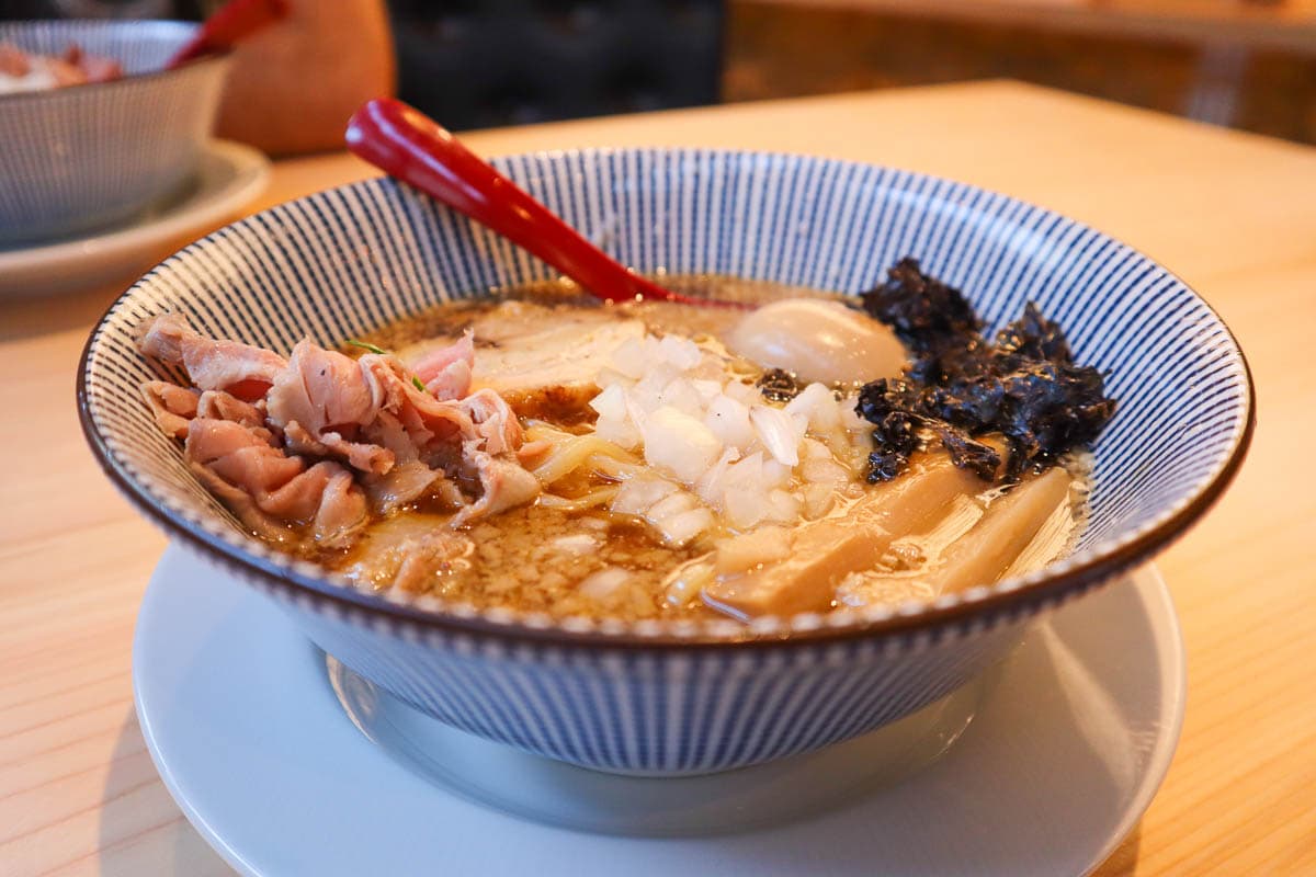 Bowl of ramen in Tokyo