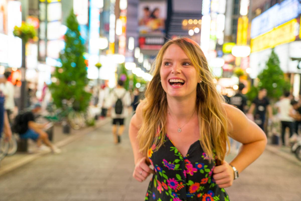 Enjoying Shinjuku, Tokyo